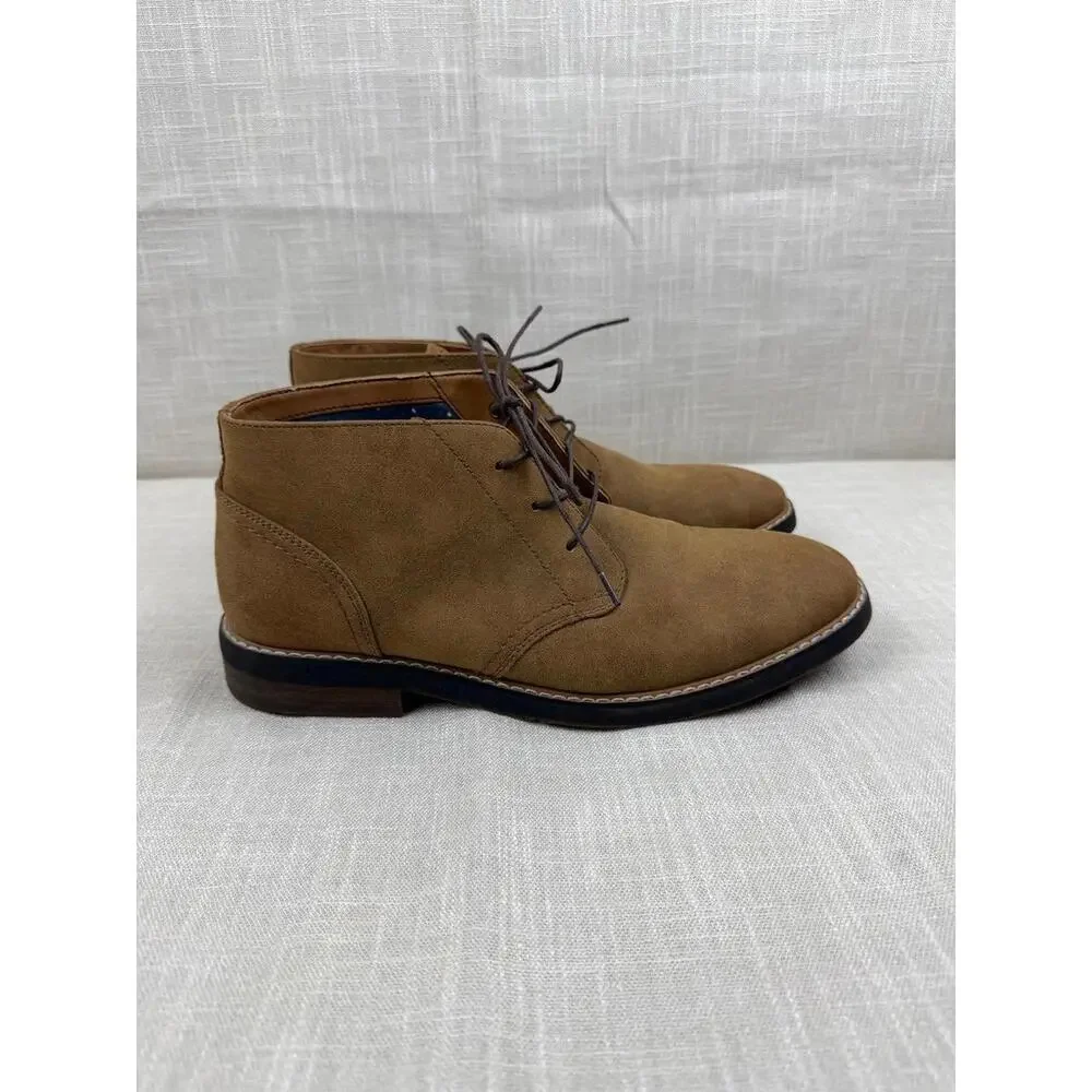 RYE Men's Brown Suede‎ Lace-Up Boots Size 9 US